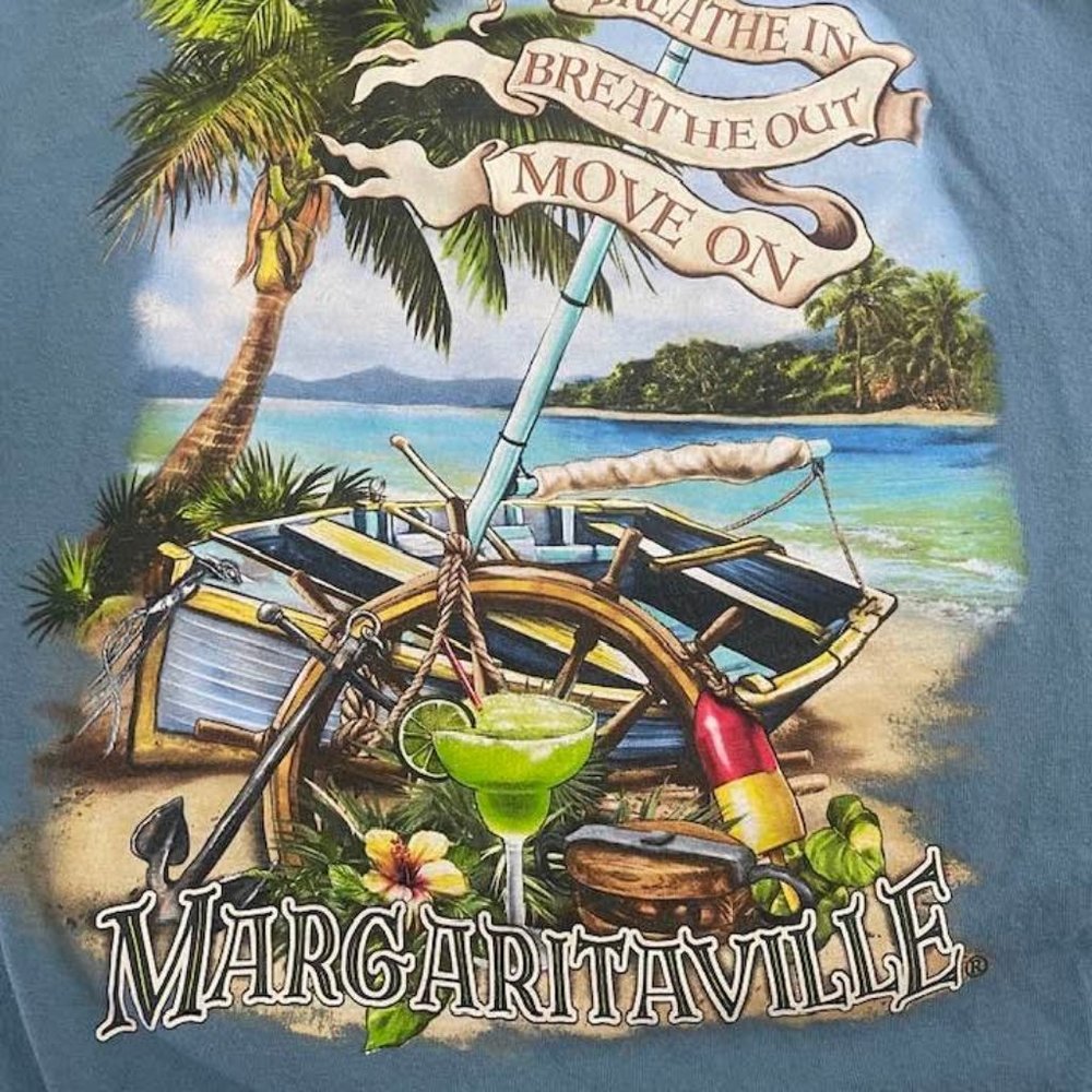 Margaritaville Large Long Sleeve Men's tee shirt